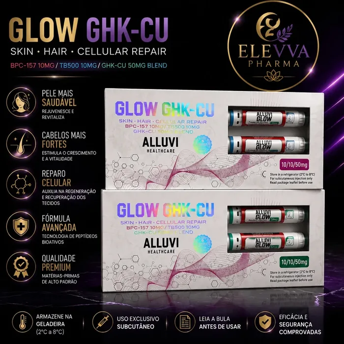 Apresentação do produto Glow GHK-CU